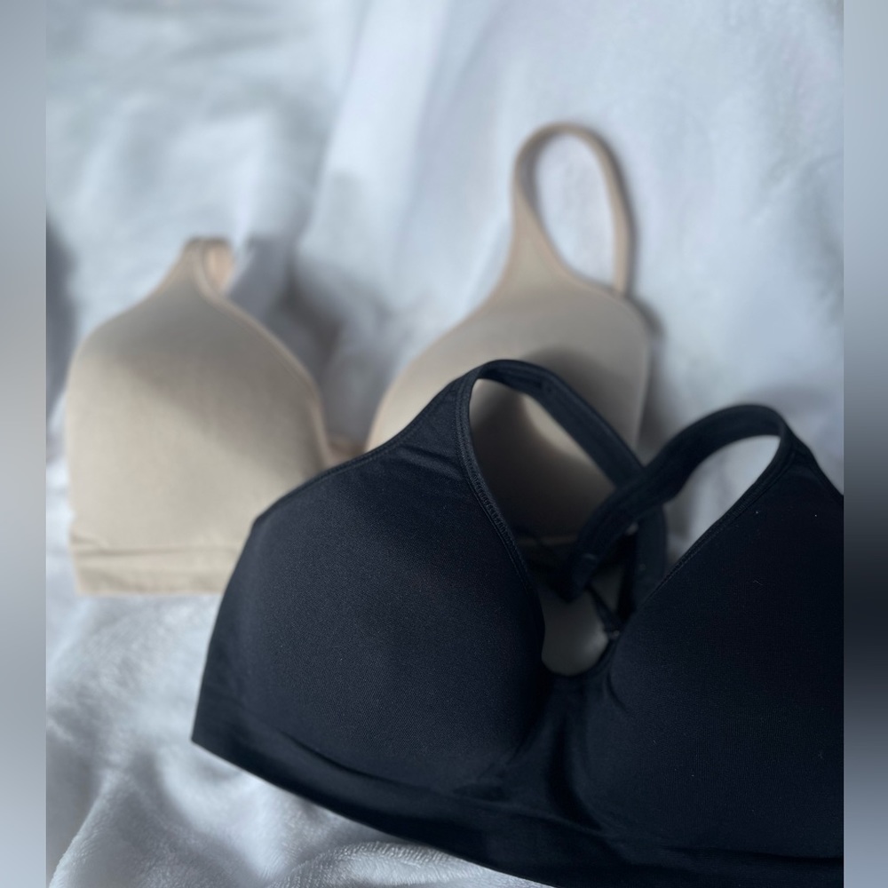 Set of 2 wireless bras